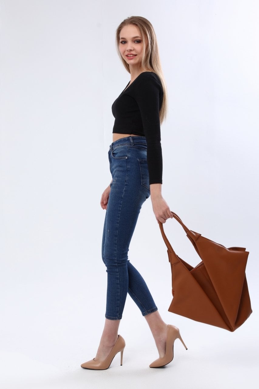 DAISY MODEL KADIN ÇANTA Taba