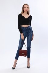 VOLGA MODEL OMUZ ÇANTASI Bordo