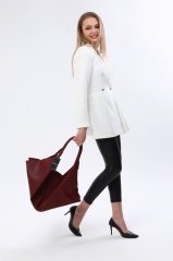 DAISY MODEL KADIN ÇANTA Bordo