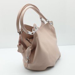 PEARL HAKİKİ DERİ ÇANTA Pudra