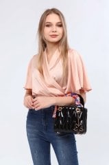 ROSE MODEL Parlak Siyah