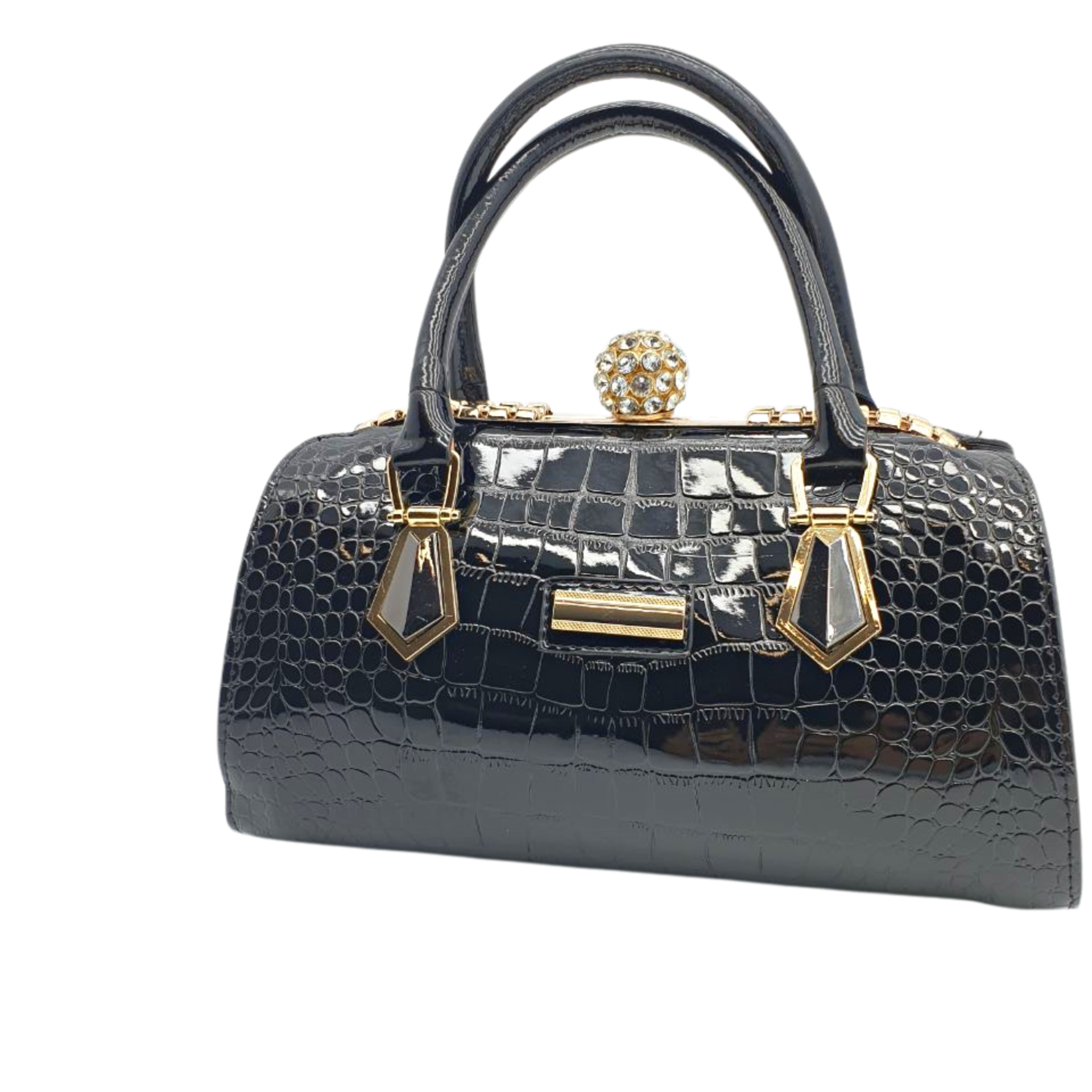 LADY 001 (RULO) KROKO SİYAH