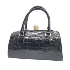LADY 001 (RULO) KROKO SİYAH