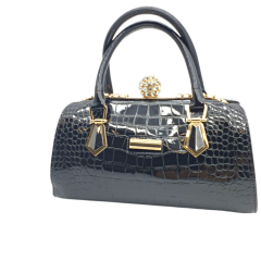 LADY 001 (RULO) KROKO SİYAH