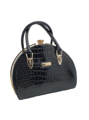 LADY 007 (DAVUL) KROKO SİYAH