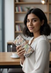 Noxe Model Hakiki Deri Kadın Orta Boy Cüzdan