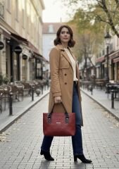 Monara Profashion Model Kadın Çantası Kırmızı